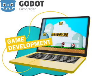 Godot.  Основа создания легендарных игр - КИБЕРшкола программирования для детей, компьютерные курсы для школьников, начинающих и подростков - KIBERone г. Гагаринский